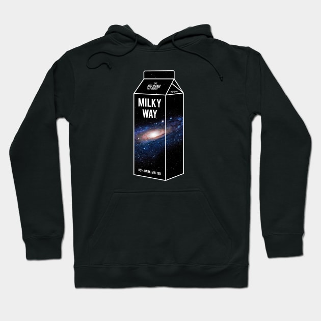 Milky Way Milk Hoodie by Bomdesignz